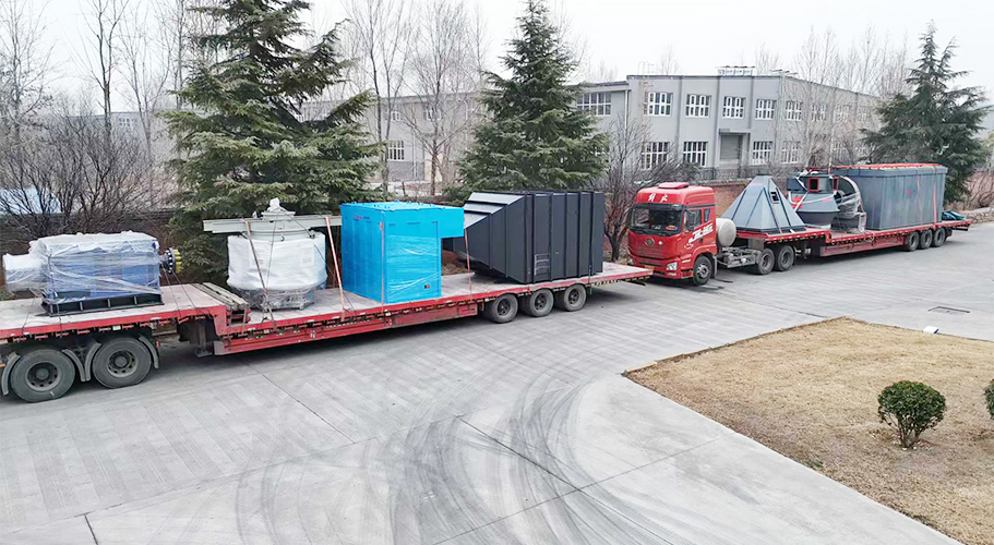 水泥粉磨站生產線